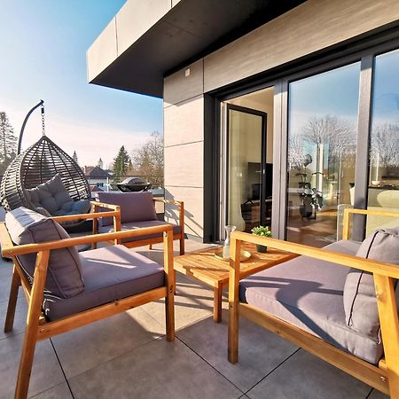 Fynbos Penthouse Deluxe, Balkon, Parkplatz Apartment Straubing Exterior foto