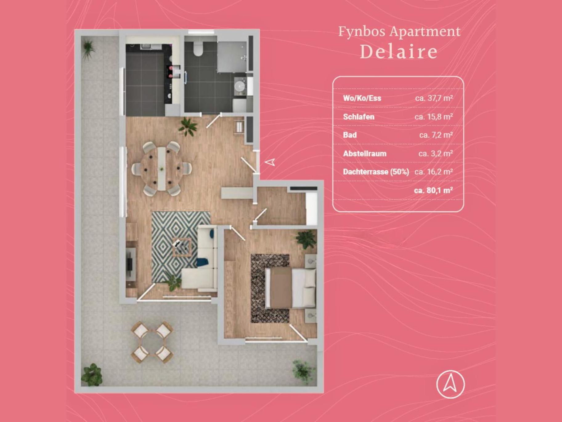 Fynbos Penthouse Deluxe, Balkon, Parkplatz Apartment Straubing Exterior foto
